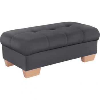 Mr. Couch Hocker Nikita – 105 × 41 × 59 cm, Grau Stone, AquaClean‑Prestige