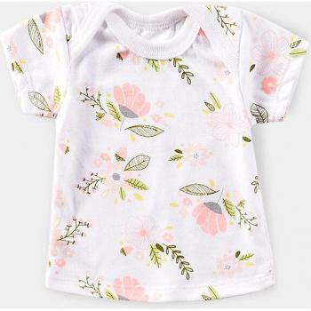 T-shirt d'été imprimé à manches courtes pour filles en coton