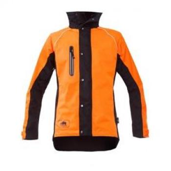 Fluo Oranje/Zwart XXXL Veiligheidsjack Keiu