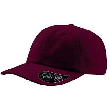 Gorra Desestructurada Atlantis para Papá en Borgoña