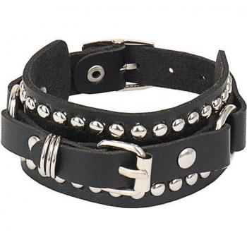 Anarchy Pulse Rocker Leather Bracelets – Unisex