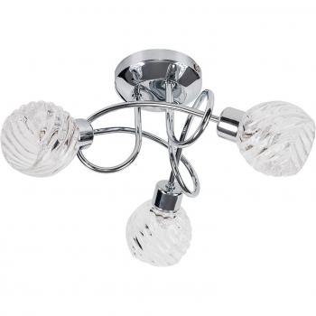 Reyka 3 Way Silver Ceiling Bar Light