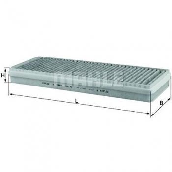 MAHLE Original LAK 43 Filtre d'habitacle – Qualité de l’air garantie