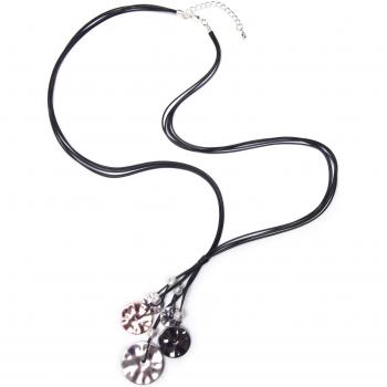 Firetti Kette mit mehrreihigem Design und Acrylperle