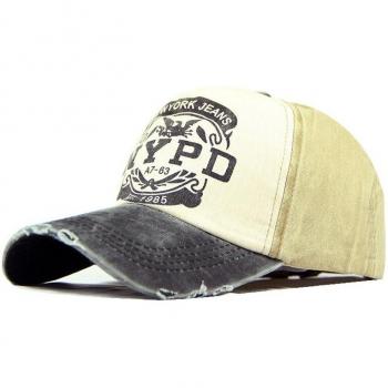 Gorra de hip hop NYPD con impresión A86