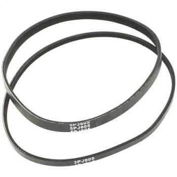 Rabot Mac Allister : Courroie pair 3PJ605 / 5PJ605 (Blanc)