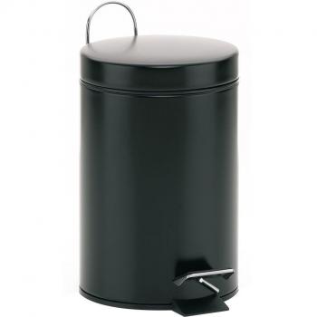 Kela Kostmetikeimer Monaco schwarz matt 3 L