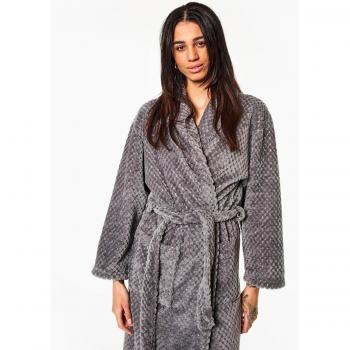 Brentfords Waffle Fleece Dressing Gown