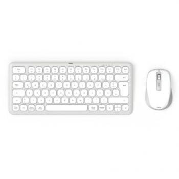 Casa USB + RF Wireless di Hama WKM‑500 – tastiera bianca