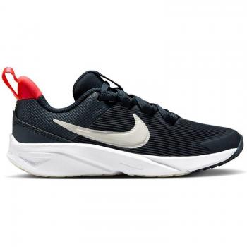 Nike Sneakers Star Runner 4 per Bambini Nero / Bianco / Rosso EU 32