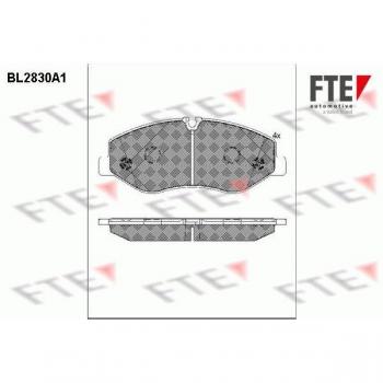 FTE 9011010 Pastilhas de freio