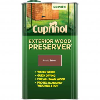 Cuprinol 5095360 Exterior Wood Preservers (Bp) Woodcare, Mahogany