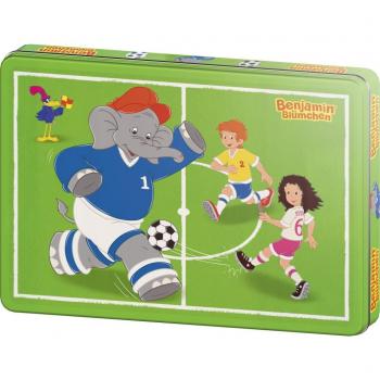 Schmidt Spiele Benjamin Blümchen: 60‑Teile-Puzzle in Metalldose (Anpfiff!)