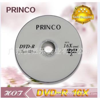 Disque DVD‑R Princo 4,7 GB – 5 unités – Faible taux d’erreur (<0,3 %)