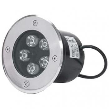 Luz Empotrable Suelo 5W LED IP65 80° Ø130 Blanco Neutro 4000K-5500K Silumen