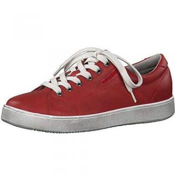 Tamaris Frauensport Schuhe 23620-34 – Rote Schnürersohle