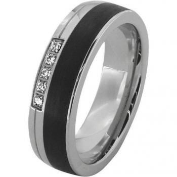 DOOSTI Trauring – Made in Germany, klassischer Edelstahl-Ehering