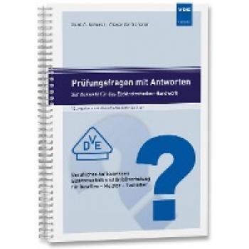 Prüfungsfragen mit Antworten zur Auswahl für das Elektrotechniker-Handwerk
