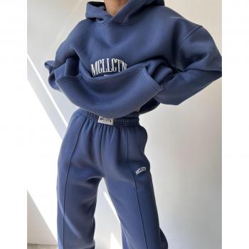 MCLLCTN Tracksuit Set in Indigo