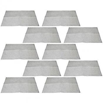 10‑Unit Fleece Filter Set, Compatible with Bauknecht 60 cm Fan – 57×47×0.3 cm