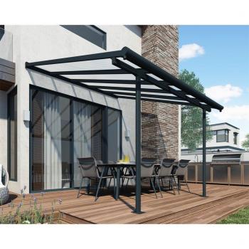 Palram Canopia Sierra: Pérgola de Aluminio 3,05 m x 3,00 m Gris