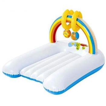Bestway Aufblasbare Wickelunterlage mit Spielbogen 81 x 63 x 46 cm