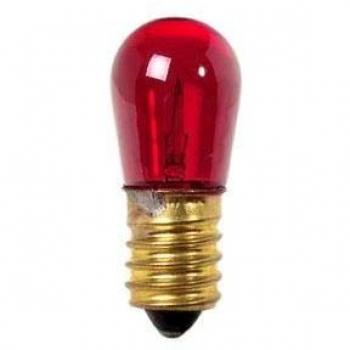 Lampadina Gocciola Rossa E14 0,24W Wimex