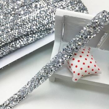 Parche de Diamantes de Imitación para Costura 20CM