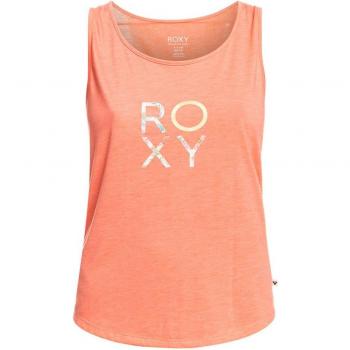 Vêtement d’été Roxy Losing Mind, t‑shirt sans manches, orange saumon, femme – extra small