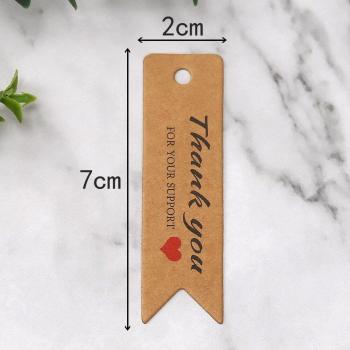 Garment Hang‑Tag Collection – 100 “Thank You” Cards