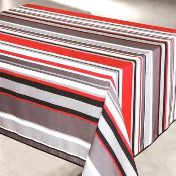 Housse anti-taches rouge 145×240 cm