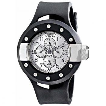Invicta Herren 17389 S1 Rally Analog Display Uhr, Schwarzer Quarzmechanismus
