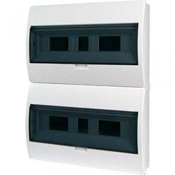 Eaton 280350 ECO Aufputz-Kleinverteiler, 2‑Reihe, 18 TE, IP40