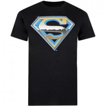 Superman Men's Chrome Emblem Shirt