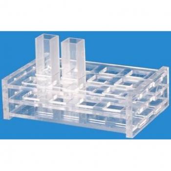 Estante para cubetas PMMA 751, laboratorio, 40 mm