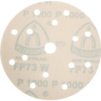 Klingspor Schleifscheibe FP 73 WK, D. 150mm, Körnung 320, 8 Löcher