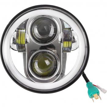 Lumière LED Moto Dyna Softail 5¾ (145 mm)