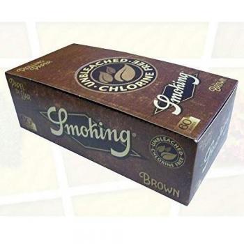 Smoke Green 3000 Cartine Brown Eco Corte 50 libretti