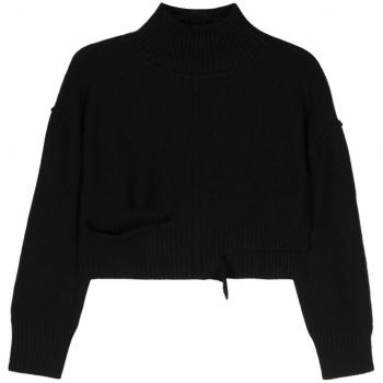 Pull Noir Femme MM6 MAISON MARGIELA Taille XS