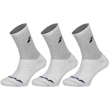 Babolat GameDay Support Socks – 3 Pack, White (Size 47-50)