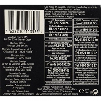 Cápsulas de Café Nespresso Carte Noire N°9 Intenso