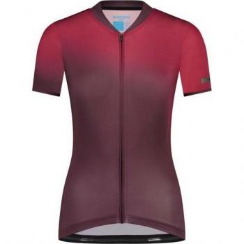 Shimano Kurzarmtrikot für Frauen EVOLVE Avventura, Matt Pink