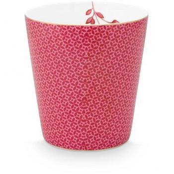 Mugs Mini Sans Manche Royal Stripes Rose 230 ml – Lot 6 (Pip Studio)