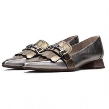 Zapato Plano Calle Mujer Hispanitas Chi243573 Acero