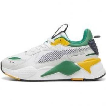 Puma RS-X Geek Casual Trainers White/Archive Green EU 39 Kids