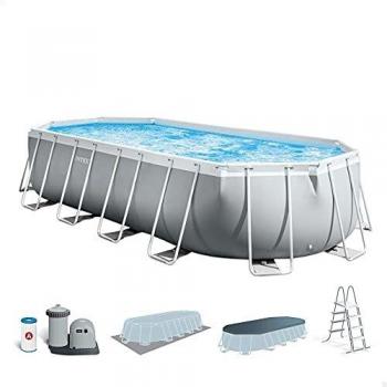 Intex Piscina Ovale 610 x 305 x 122 cm