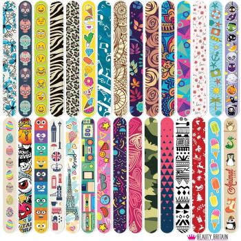 Luxury Nail File Bundle – 23 Unique Designs, Double‑Face