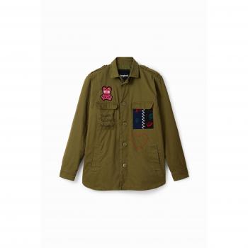 Military Style Green Parka by Christian Lacroix – Size M