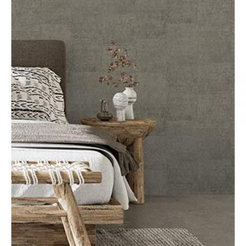 Papel pintado ecológico lavable textura en relieve minitablas de corcho
