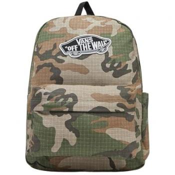 Backpack Vans Old Skool Classic 22L, ton vert kaki avec accents beige